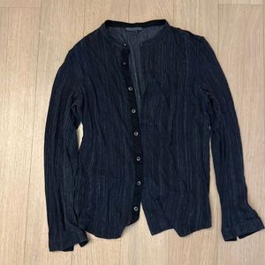 John Varvatos mens stretchy button down L